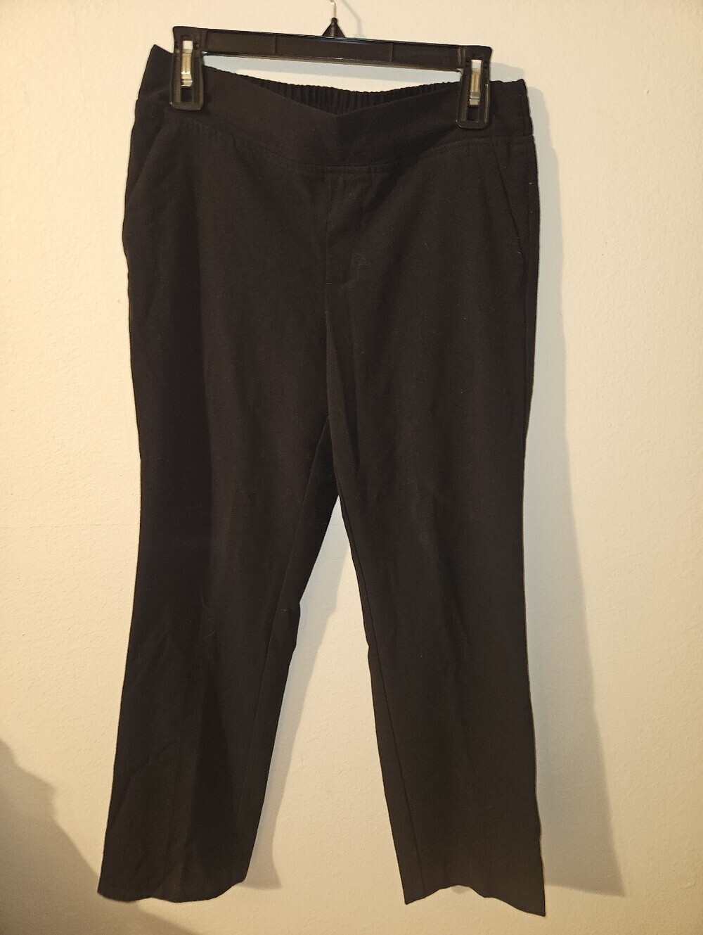 Time And Tru Womans Petite Black Pants Size M (8-10